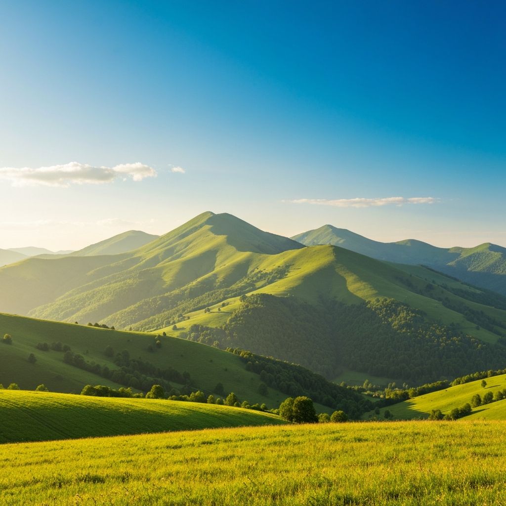 Natural wellness landscape